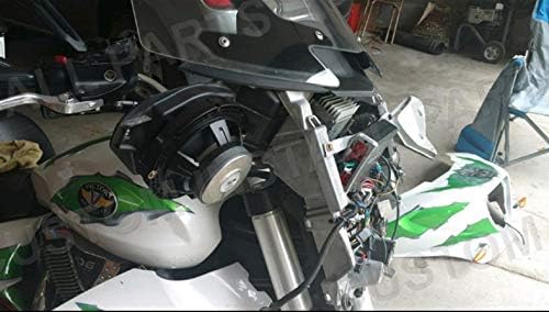 Par de anillos adaptadores de parlante de 5.25 a 6.5 para motocicleta Victory XC miniatura 6