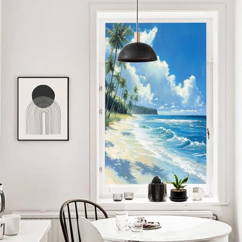 Vinilo decorativo para ventana diseño marino 17.7x23.6 pulg miniatura 4