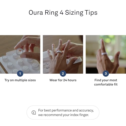 Image of Oura Ring 4 Sizing Kit - Size Before You Buy Oura Ring 4 - Unique Sizing, Not Standard US Ring Sizes - Receive Credit for Purchase (FR /EN)