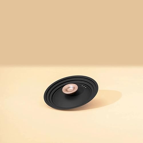 Miniatura 4 de Meyer Tapas universales de acero inoxidable de 6.25-7-8 pulgadas, ollas y sartenestapas apilables de utensilios de cocina, tapas apilables para