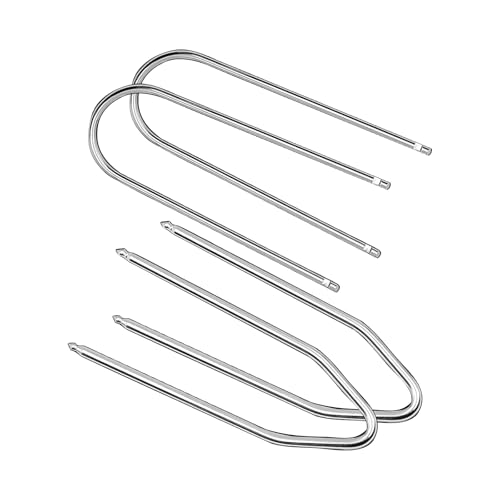 4 Pièces Outil D'extraction de Autoradio, Clé Extraction Autoradio Acier Inoxydable Clef Extraction DIN Clé D'extraction Universel pour Retrait et...
