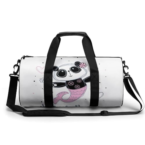 Sac de voyage panda sirène idéal pour vos sorties camping
