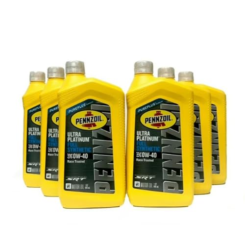 Mopar Chrysler Dodge Jeep Penzoil Ultra Platinum Full Synthetic 0W-40 7 Qts.