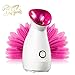 Produktbild Gesichtssauna Gesichtsdampfer Dampfbad Gesichts Sauna Porenreiniger Facial Steamer Professionelle Nano Ionic Gesicht Dampfgerät Zuhause Luftbefeuchter für Gesichtspflege Porenreinigung Rosa