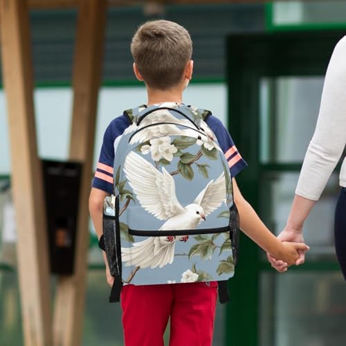 Sac à dos Dove 99 blanc grand modèle pour la rentrée des classes