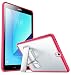 Galaxy Tab S3 9.7 Case, i-Blason [Halo Series][Kickstand] Clear Premium Slim Hybrid Protective Case for Samsung Galaxy Tab S3 9.7 inch 2017 Release (Frost/Pink)