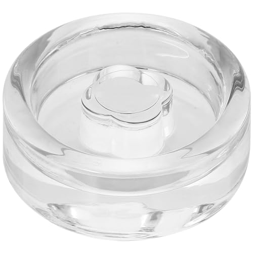 Healeved Fermentation Crock Mason Jar Weights Lids for Wide Mouth Jars Glass Weights for Fermenting