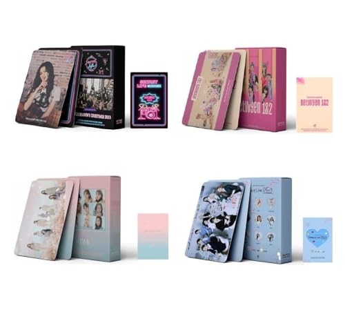 Amazon | 4パック/216枚 TWICE フォトカード TWICE ロモカード