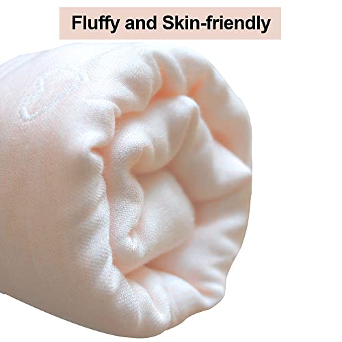 Image of Baby Muslin Bath Towels Super Soft Cotton Receiving Blanket for Baby's Delicate Skin Love Type Summer Breathable Cotton Baby Bath Towel (pk)