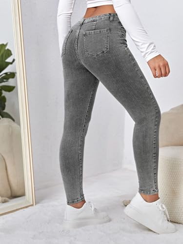 jeans for women trendy Slant Pocket Jeans2