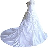 brautkleid taft a linie Verpackung:Unsere Kleider werden für einen sicheren und schnellen Versand sorgfältig gefaltet. Bitte verwenden Sie bei der Lieferung Dampf, um eventuelle Falten zu entfernen