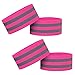 EONAZE Draussen Reflektorband Reflektor Armband, 4 Stücke Stark Sichtbar Armband Knöchel Reflektor Sicherheit Reflexband für Nachtlauf Jogger Reiten Fahrrad Wandern Motorrad-Reiten