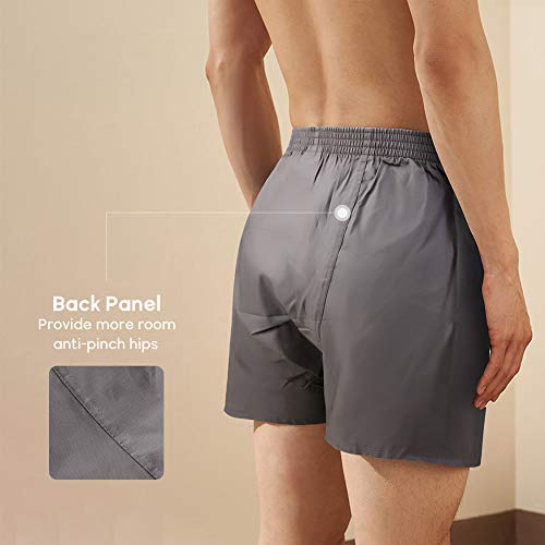 Natural Feelings Classic Boxers Shorts Cotton Woven Mens Underwear Boxers Pack thumb #3