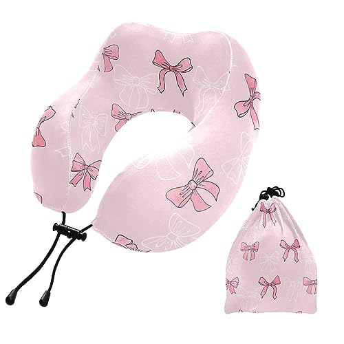 Almohada de viaje espuma viscoelástica multicolor