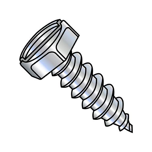 Tornillo autorroscante hexagonal zinc 10-12X1 pack 5000