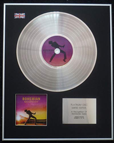 Century Presentations - Bohemian Rhapsody - Limited Edition CD Platinum LP Disc - Original Soundtrack
