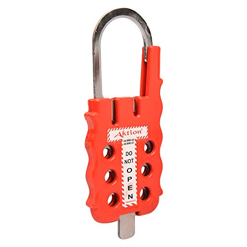 Image of Multipurpose Cable Lockout AK-MWD-26R Lock and hold, Red (Pack of 5)