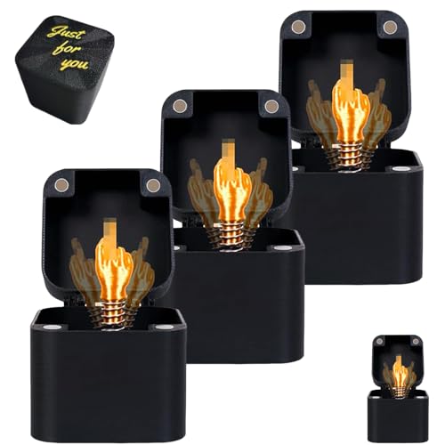 RAESOUL 3 Packs Finger in a Box, Finger Surprise Gift Box, 3D Printed Finger in a Surprise Prank Pop up Gift Box, FSurprising Reveal Give Others a Different Surprise