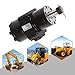 Hydraulic Gear Wheel Motor for Hgm-12p-7172 Hydraulic Motor 10kw 8.89''200cc Black Cast Iron Hydraulic Wheel Motor for Engineering Machinery, Construction Machinery