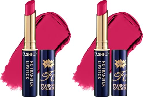 Image of Fashion Colour Lip Super Stay | Non Transferable Lipstick Waterproof | Lipsticks For Women Waterproof | 12-Hour Stay | Matte Finish | Long-Lasting | Highly Pigmented | Bold Colours Shade-45 (Bella)