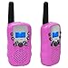 Produktbild Coolzon Walkie Talkie Kinder Funkgerät, Walki Talki Walky Talky mit Taschenlampe 3KM Reichweite Woki Toki Spielzeug Geschenk, 2 Stück Rosa