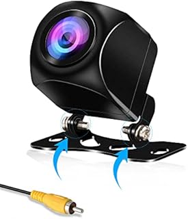 NTSC & PALReversing Camera AHD 1080P Reverse Camera with Night Vision IP69K Waterproof Front/Rear View Camera for Cars/Trucks/SUV/Pickup/RV/Van 12V Rear Camera Car Parking Camera Universal 25fps