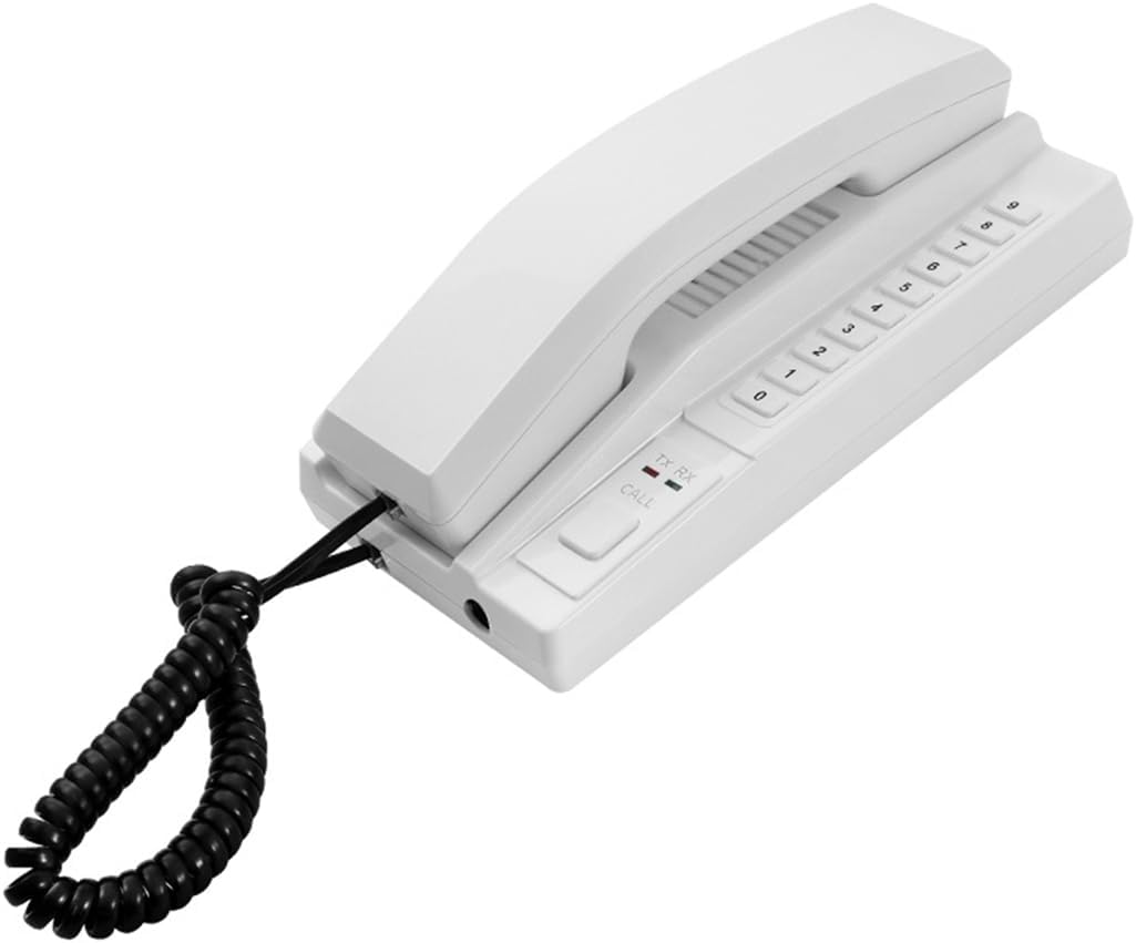 Amazon.com: UHPPOTE Non-visual One-to-one Intercom Doorphone Wired Two ...