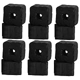 DECHOUS Natürliche Bambus Holzkohle Tabletten Haushalts Holzkohle Geruchlos Rauchfrei Vielseitig für Campingkocher Grillen Heizen und Teekochen Umweltfreundlich Langlebig