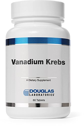 Douglas Laboratories® - Vanadium Krebs - 250 mcg. of Elemental Vanadium - 60 Tablets
