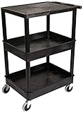 Luxor (STC211-B) Tub Cart Luxor - Camarera, color negro