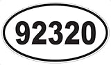 US Decal, Inc. Number 92320 Oval Sticker
