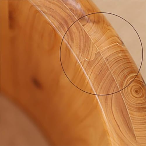Spa de pies de madera artesanal para baño y relajación miniatura 3