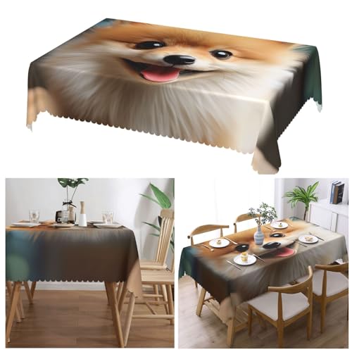 Nappe de table rectangulaire infroissable contre les taches - 8
