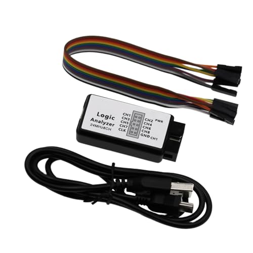 USB Logic Analyzer Device 8 Channel Input Real-Time Data Upload for Engineers and Hardware Enthusiasts