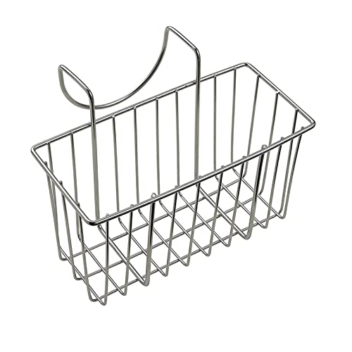 スポンジホルダー たわし入れ ステンレス シンク収納 ふきん掛け スポンジラック スポンジ置き スポンジステーション スポンジ入れ シンク収納 錆び防止 水切りかご シンク用品 スポンジステーション (A)