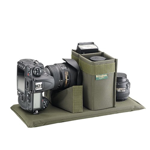 Billingham 335 Canvas Bag For Camera - Black/Tan #TOP4
