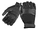 DamascusGear KX5 Leather Hypodermic Needle Puncture Resistant Gloves (Large),Black