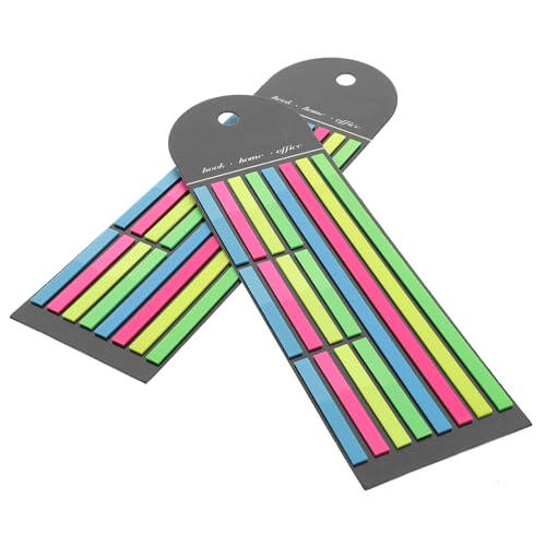 Note 4 pièces * 5 onglets fluorescents TEHAUX à forte adhérence