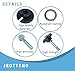 30 Series Torque Converter Custom Washer and Bolt Kit Compatible with 3/4