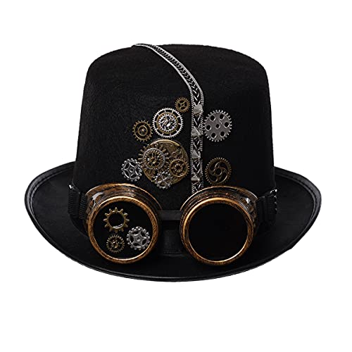 Chapeau steampunk BLESSUME pour réussir votre costume de cosplay facilement