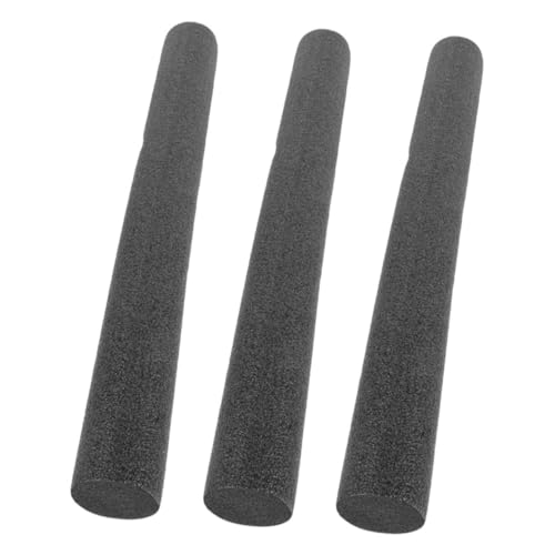 VANZACK 3pcs Set Blocking Rod for Sports Basketball Sports Rod Multi-Function Practice Wear-Resistant Training Sports Practice Rod Sports Equipment Pearl Cotton Black