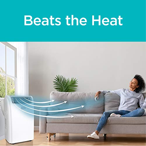 BLACK+DECKER BPACT12WT Portable Air Conditioner, 12,000 BTU, White