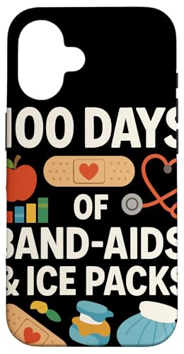 100 Days Of Band Aids And Ice Packs �X�N�[���i�[�X �X�}�z�P�[�X iPhone 16 �p