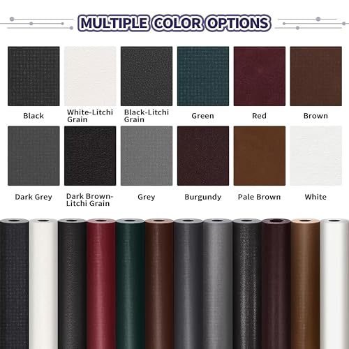 image for Besezx Leather Repair Patch Tape Kit, Self Adhesive Leather Repair for