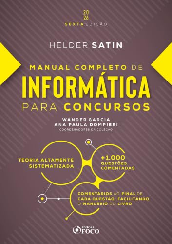 Manual Completo de Informática para Concursos - 6ª Ed - 2026