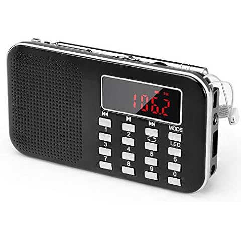 PRUNUS J-908 Radio Portable Rechargeable Cover