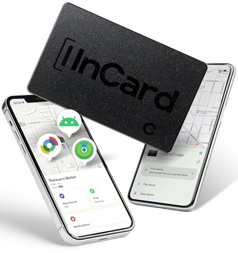 Spotelo Wallet Tracker Card Certifer by Apple Find My & Google’s Find Hub(Find My Device) Wallet Finder, 5 Years Battery Life Bluetooth Tracker, Smart Card for Passport, Luggage, Android Air Tracker