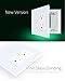 LIVOLO White Wall Touch Light Switch with LED Indicator with Wall Outlet US Standard Vertical, 1Gang Switch + US Socket(15A), VL-C501C2US-11