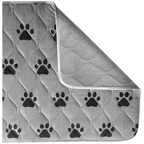 Mr. Peanut's Washable Pee Pads for Dogs – 3 Pack Reusable Puppy Pet Training Pads – Waterproof Super Absorbing Pet Carrier Protector Mat