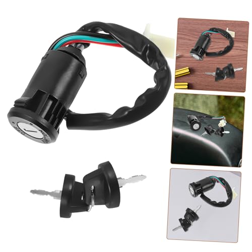 Llave interruptor de encendido universal Alipis para solucionar pérdidas de llaves de plastico 6
